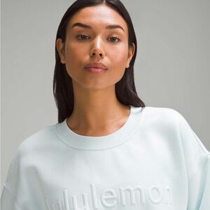 lululemon athletica Light Blue Sweatshirt